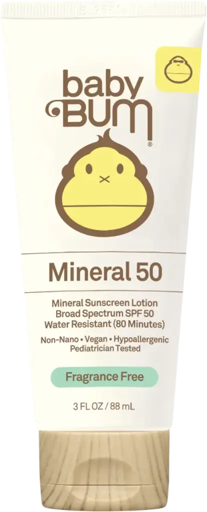 Baby Bum Mineral SPF 50 Sunscreen Lotion 3 oz
