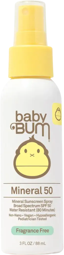 Baby Bum Mineral SPF 50 Sunscreen Spray 3 oz