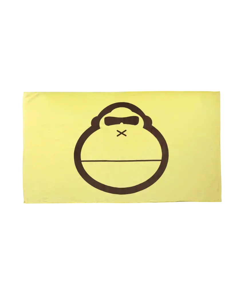 [40-30060] FUN - Beach Towel - Sonny - Yellow