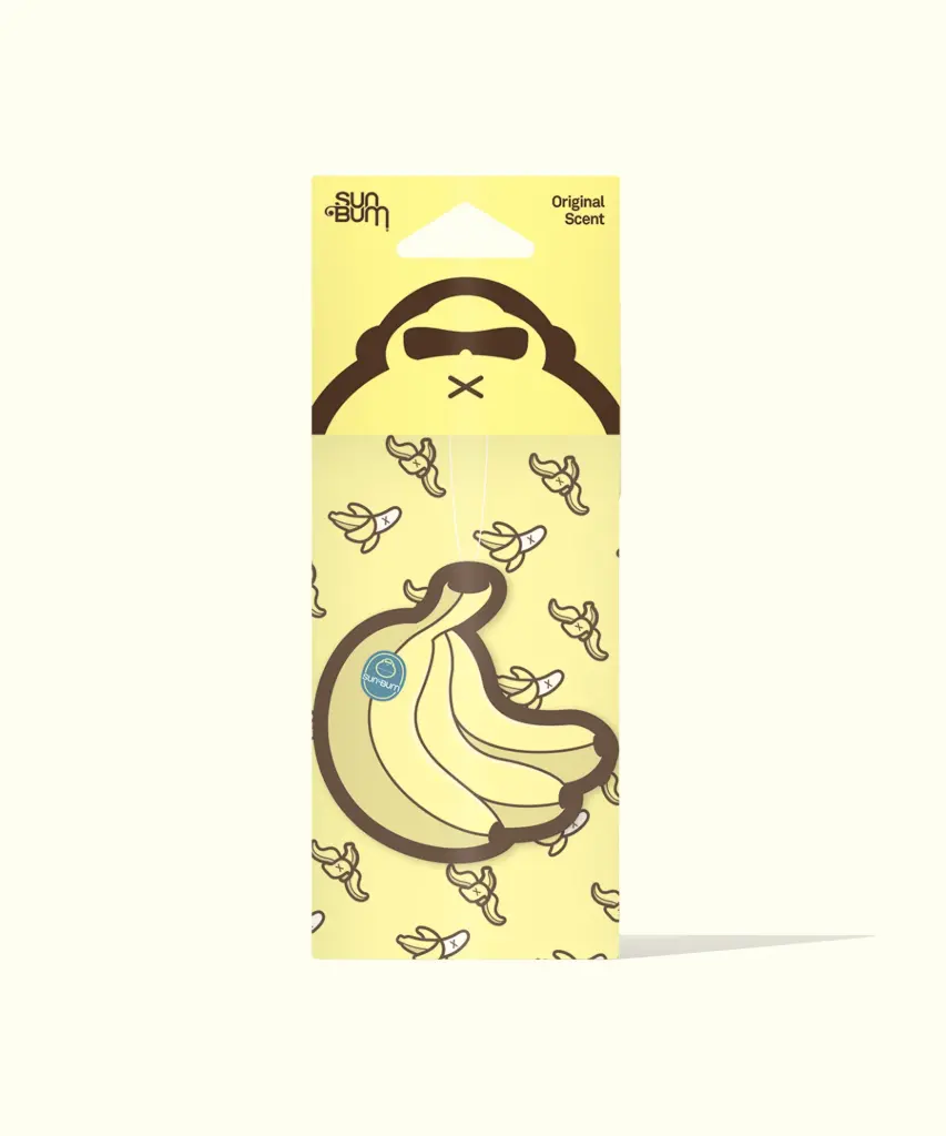 Sun Bum - Merch - Banana Air Freshener