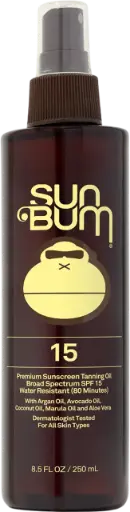 [20-50105] SPF 15 Sunscreen Tanning Oil 8.5 oz